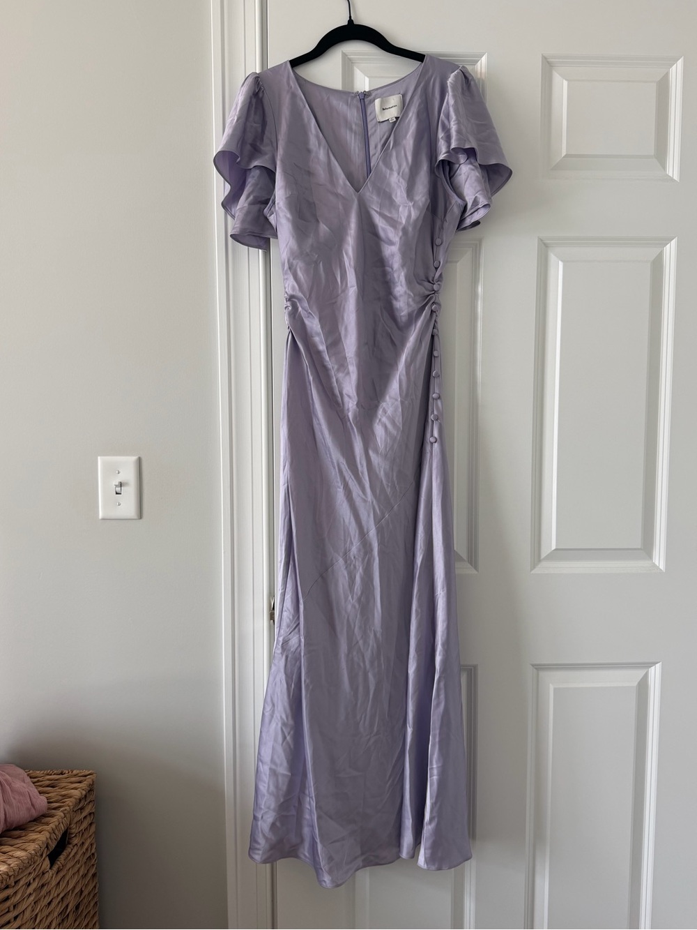 Reformation Lavender Maxi Dress